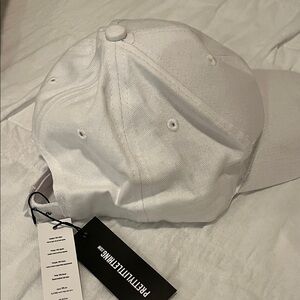PrettyLittleThing Classic White Baseball Cap